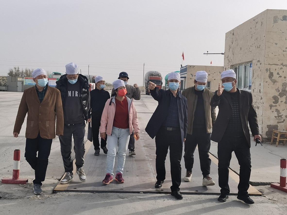 李林、樊治強一行到省棉麻集團基地督導調研安全生產、棉花儲備工作