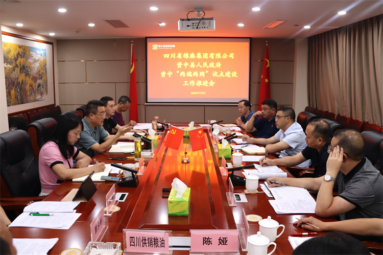 集團公司召開與資中縣人民政府“兩端兩網(wǎng)”試點建設工作推進會